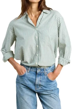 Trovata Birds of Paradis Blake Oversized Shirt in^ Tops