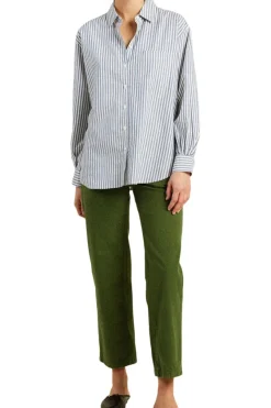 Trovata Birds of Paradis Blake Oversized Shirt in^ Tops