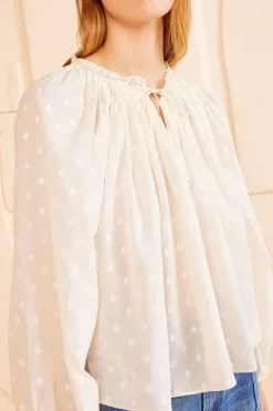 Ulla Johnson Ada Blouse^ Tops