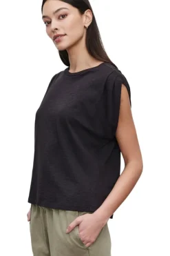 VELVET Cecile Cotton Slub Muscle Tee^ Tops