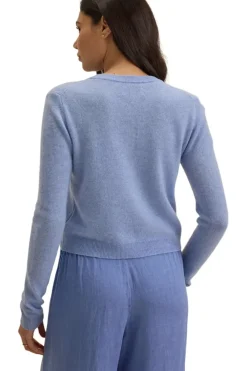 VELVET Chrichet Button Down Cardigan in^ Sweaters