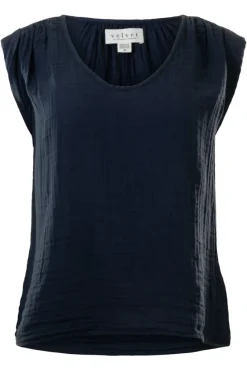 VELVET Jayla Cotton Gauze Tank Top^ Tops