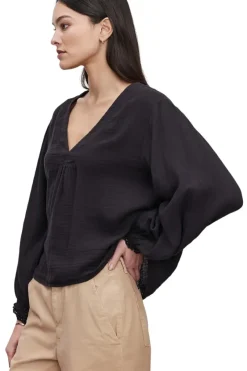 VELVET Naomi V-neck Top in^ Tops
