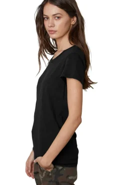VELVET Odelia Cotton Scoop Neck Tee^ Tops