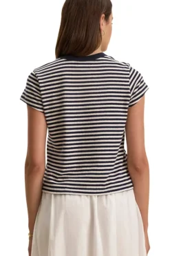 VELVET Tash Short Sleeve Crewneck Tee in^ Tops