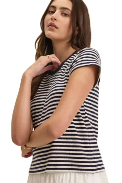 VELVET Tash Short Sleeve Crewneck Tee in^ Tops