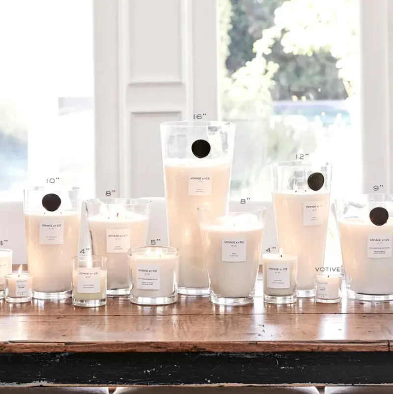VOYAGE ET CIE 5" 3-wick Candle^ Home & Body