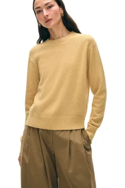 WHITE & WARREN Cashmere Crewneck Sweater^ Sweaters