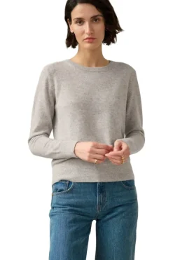 WHITE & WARREN Classic Cashmere Crewneck Sweater^ Sweaters