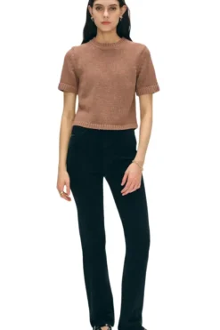 WHITE & WARREN Organic Cotton Tape T-shirt in^ Sweaters